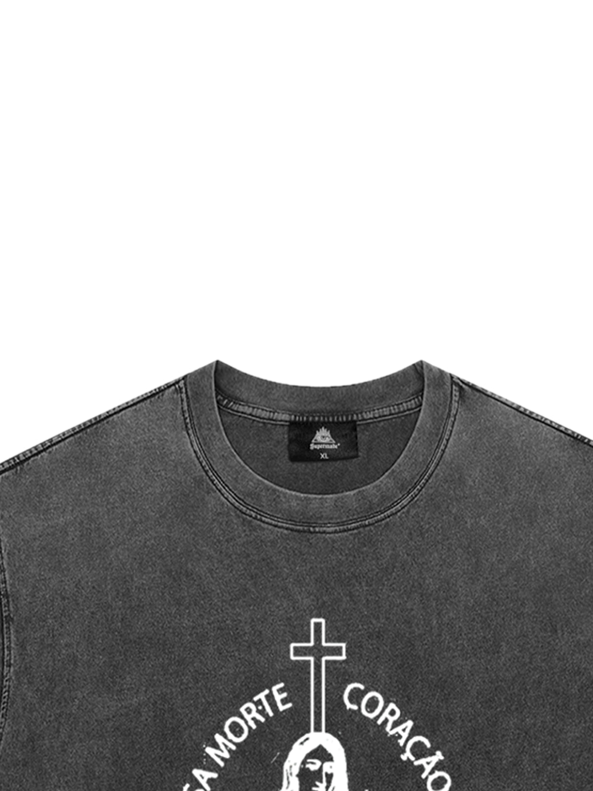 Original Retro Kreuz Religiöse Ikone T-Shirt