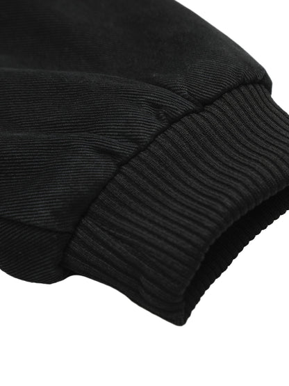 Veste à capuche patchwork délavée et vieillie