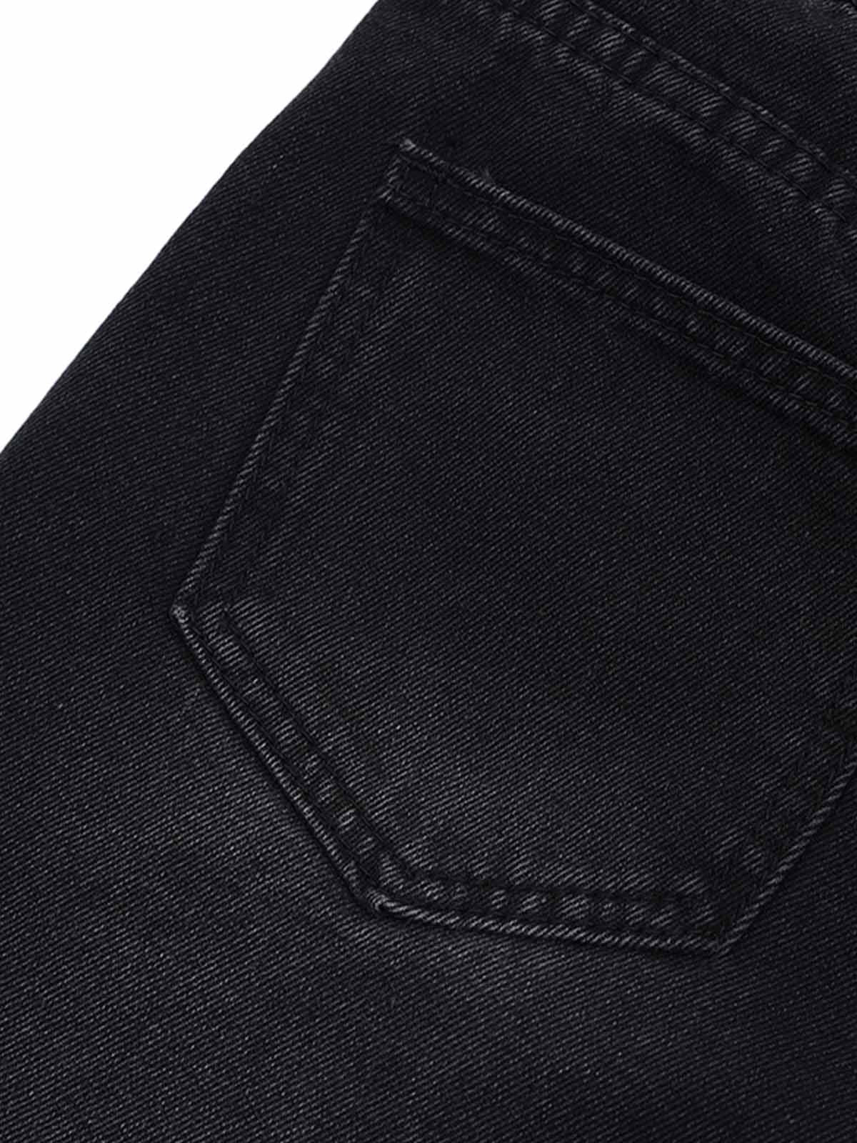 Retro Street Cleanfit Straight Jeansjacke