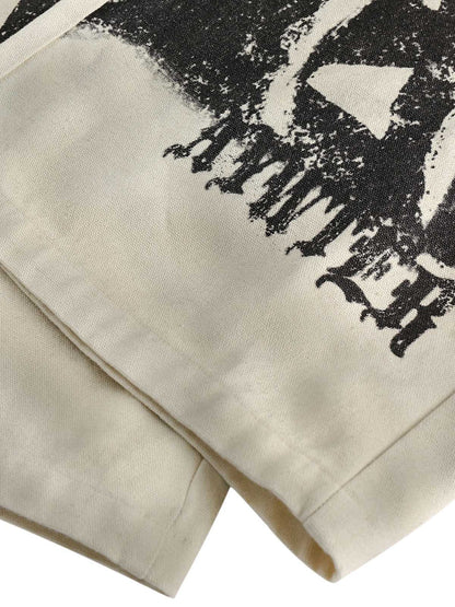 Thesupermade Vintage Washed Distressed Graffiti Patchwork Set-1986