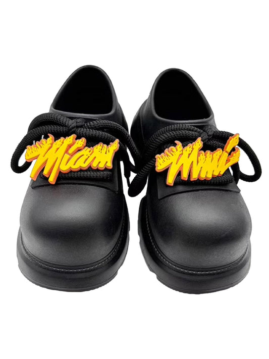 Slip-on-Derby-Plateauschuhe