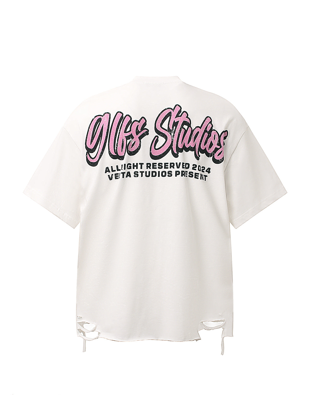 Retro Letter Graphic T-Shirt