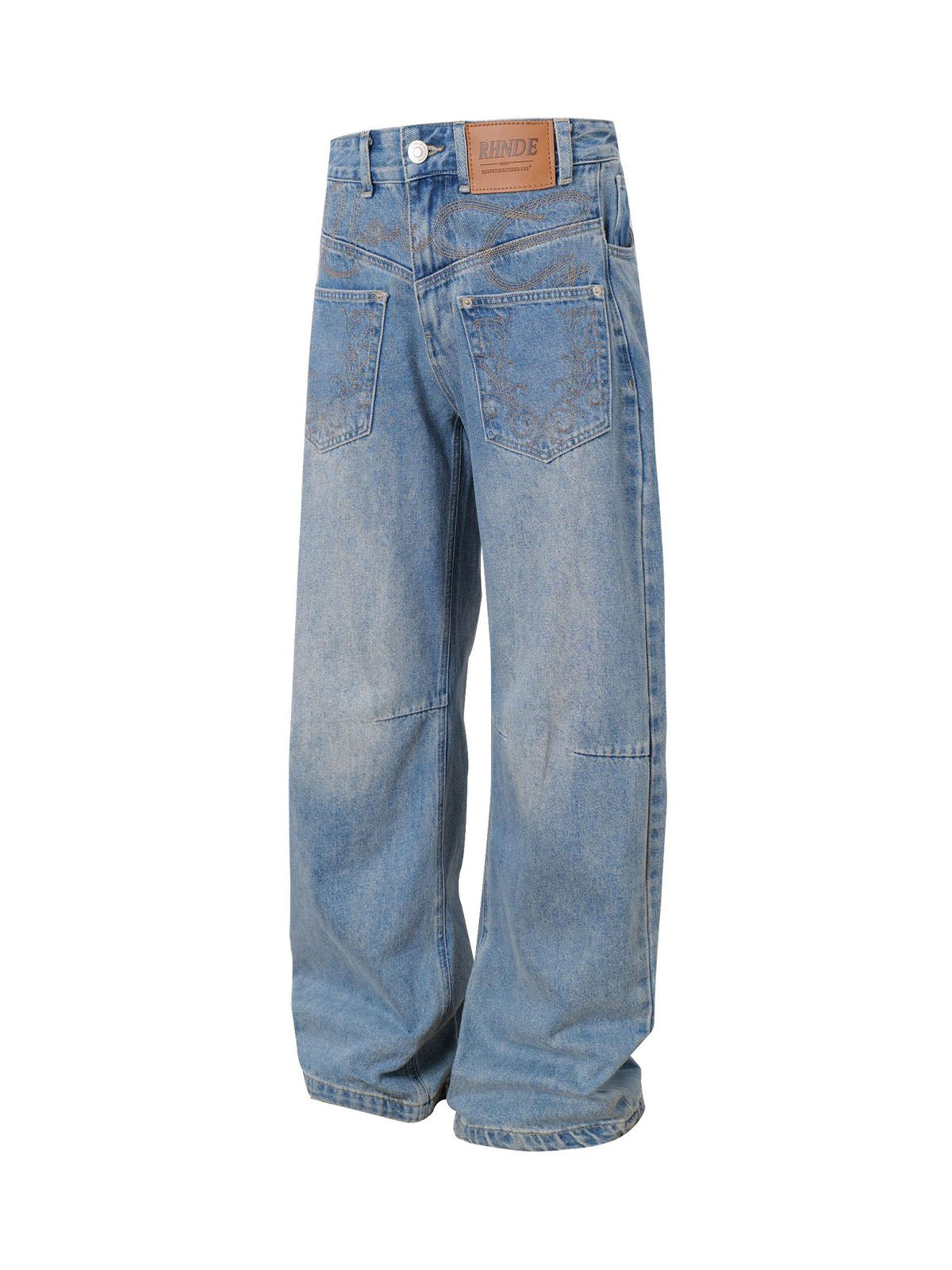 Jean délavé Cleanfit Barrel