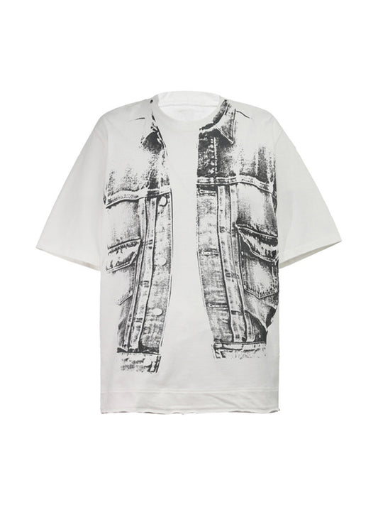 Retro Graphic Print T-Shirt