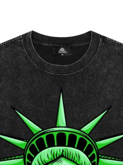 Orginal Fun Statue of Liberty Independence Day T-shirt