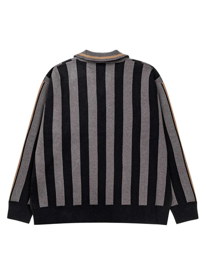 Thesupermade – Gestreifter Pullover „Star Rugby“