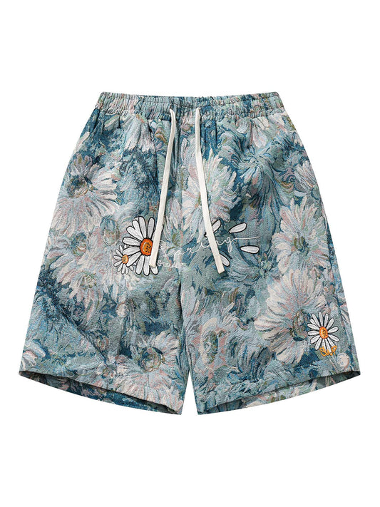 Thesupermade – High Street – Shorts mit Jacquard-Stickerei 