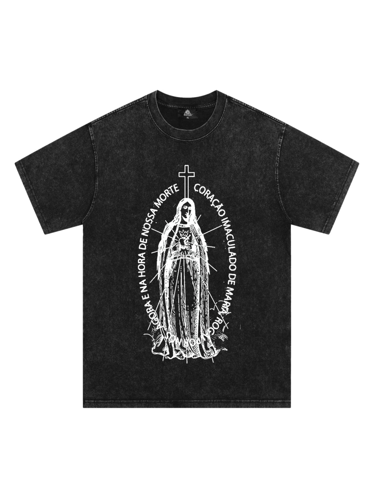 Original Retro Kreuz Religiöse Ikone T-Shirt