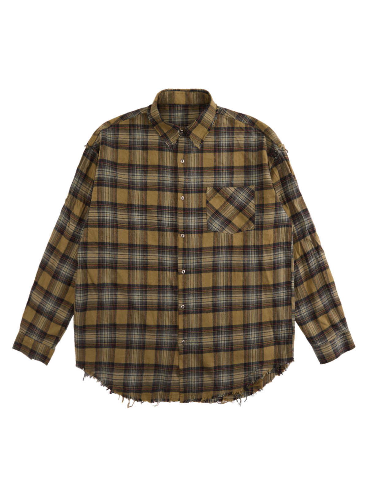 Classic Plaid Long-Sleeve Shirt