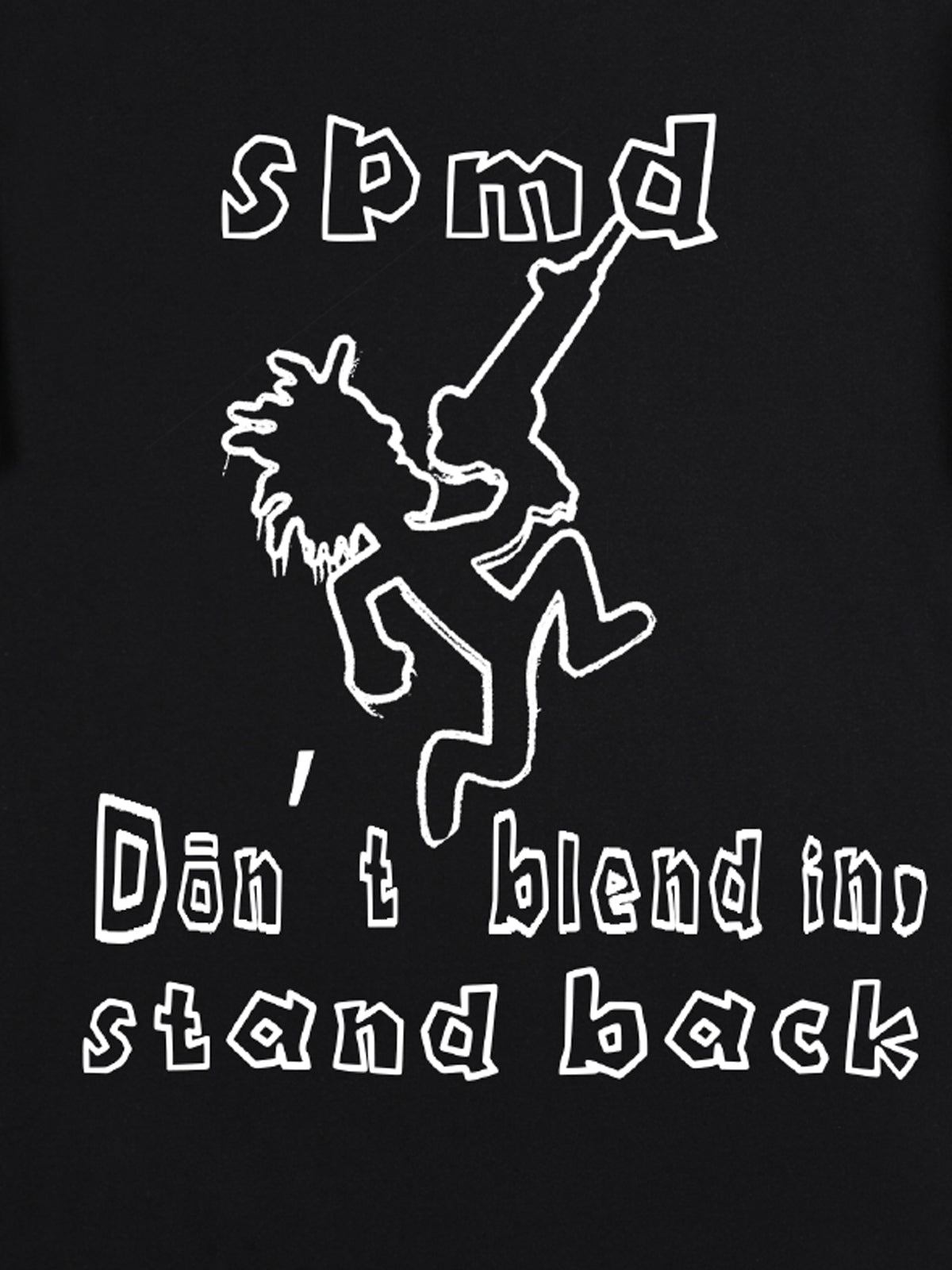 T-shirt graphique original SPMD Cartoon
