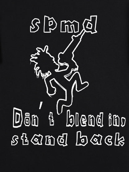 T-shirt graphique original SPMD Cartoon