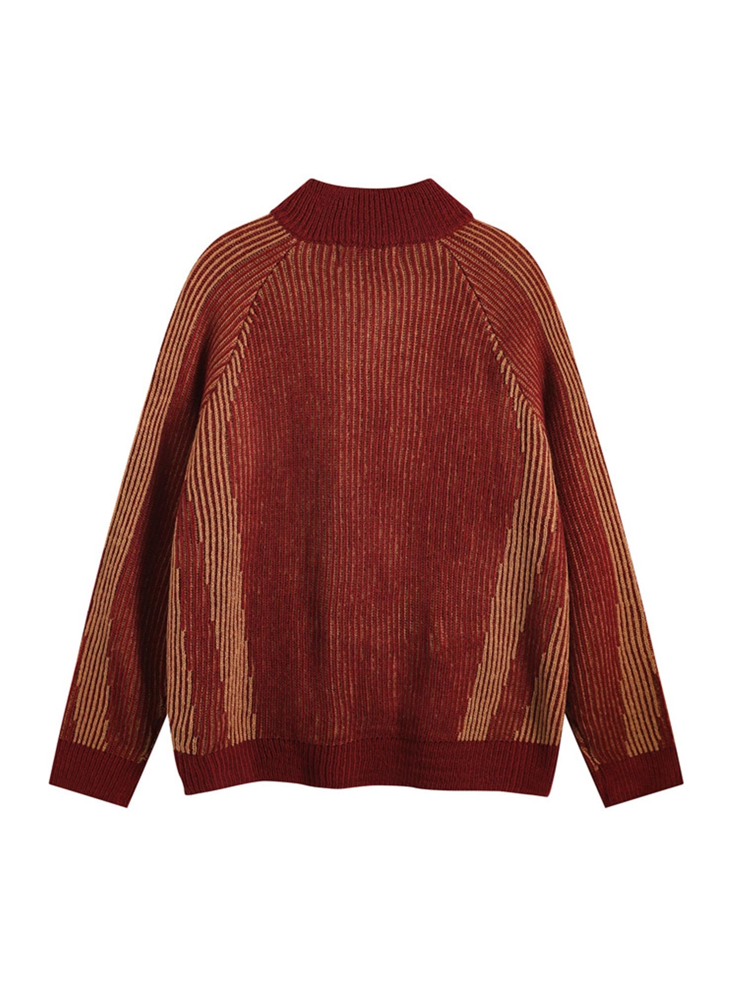 Cardigan à col montant et pull zippé Thesupermade