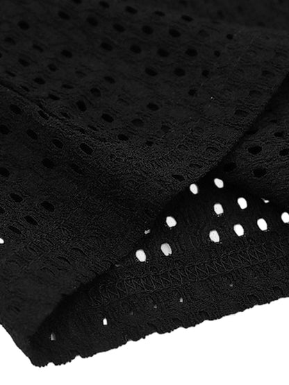 Knitted Hollow Mesh Vest