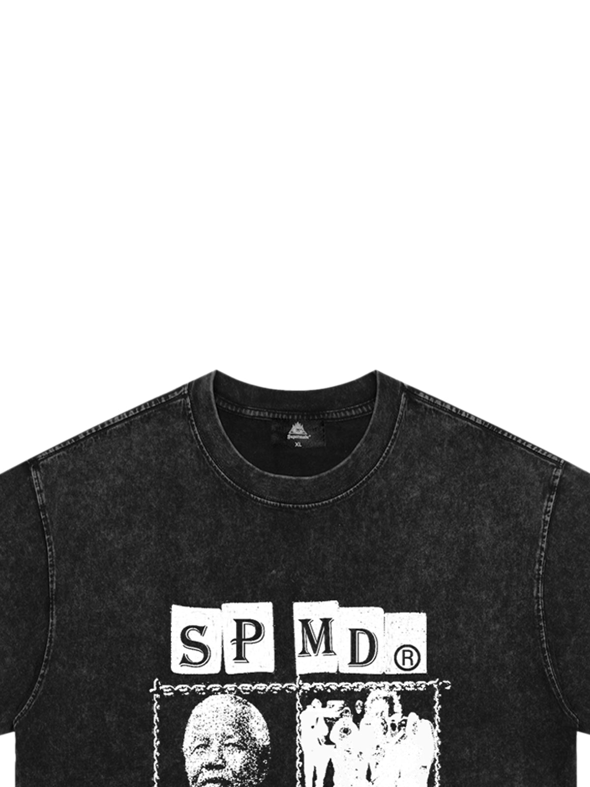 Original Street Protrait Graphic Print T-Shirt