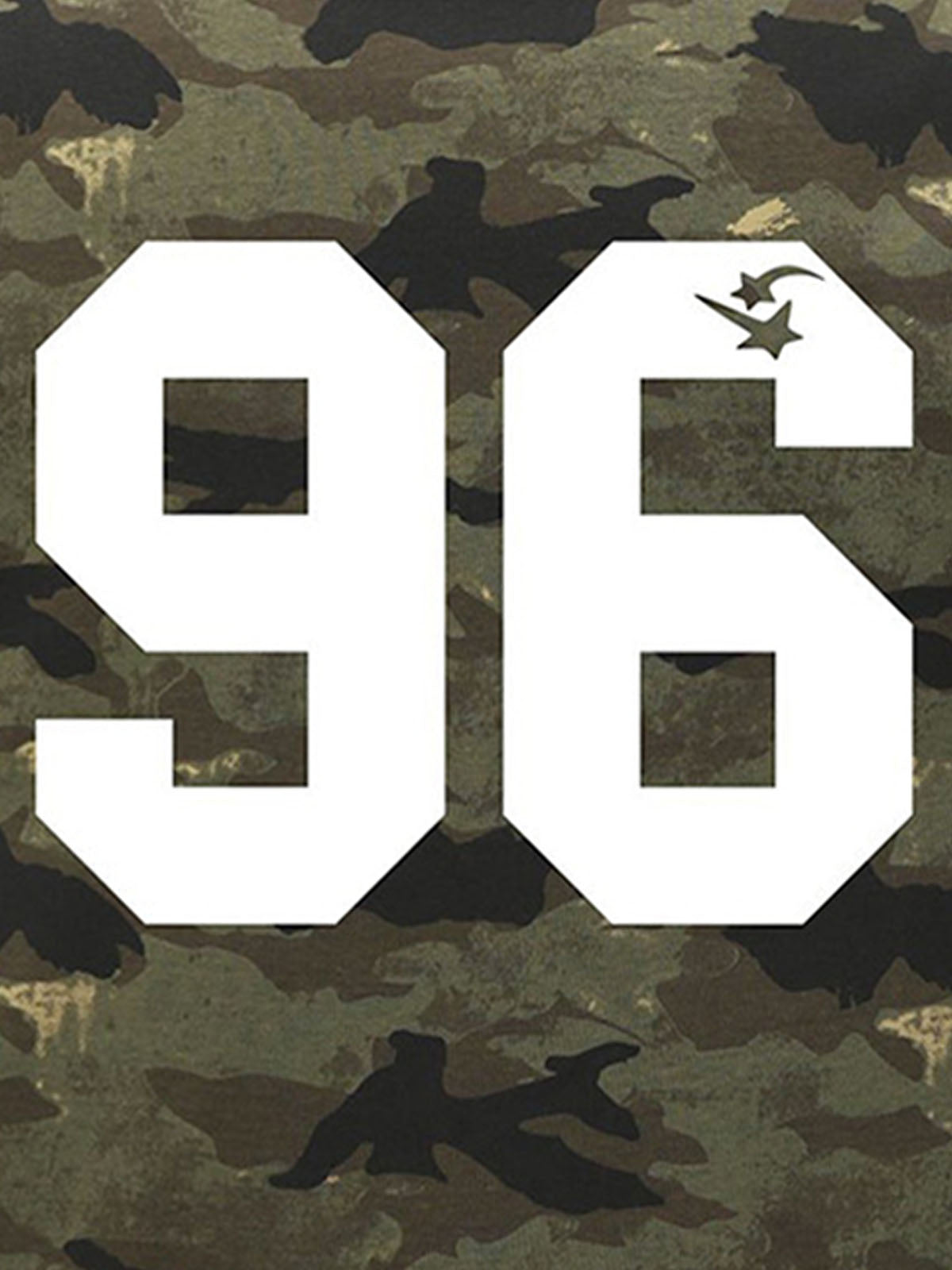 Camouflage NO.96 Print T-Shirt