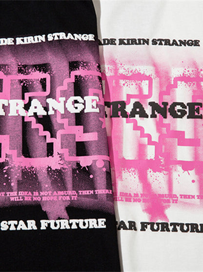 Street Retro Sternketten-Print Weste