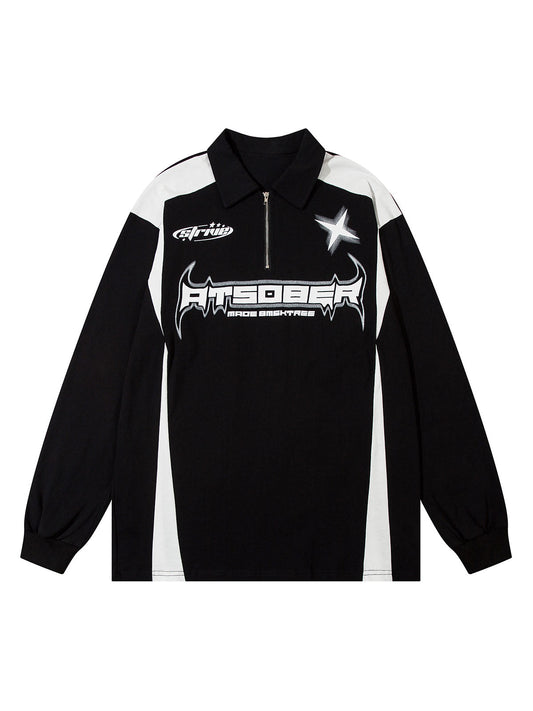 Chemise à manches longues et fermeture éclair quart de tour Star de TheSupermade