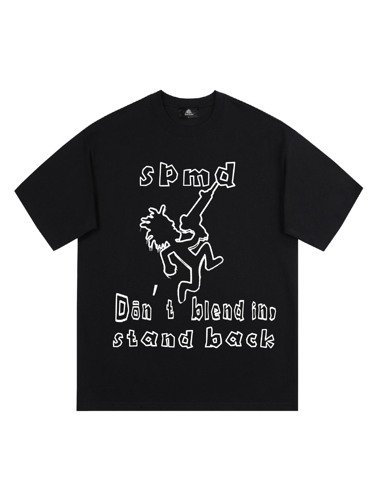 T-shirt graphique original SPMD Cartoon