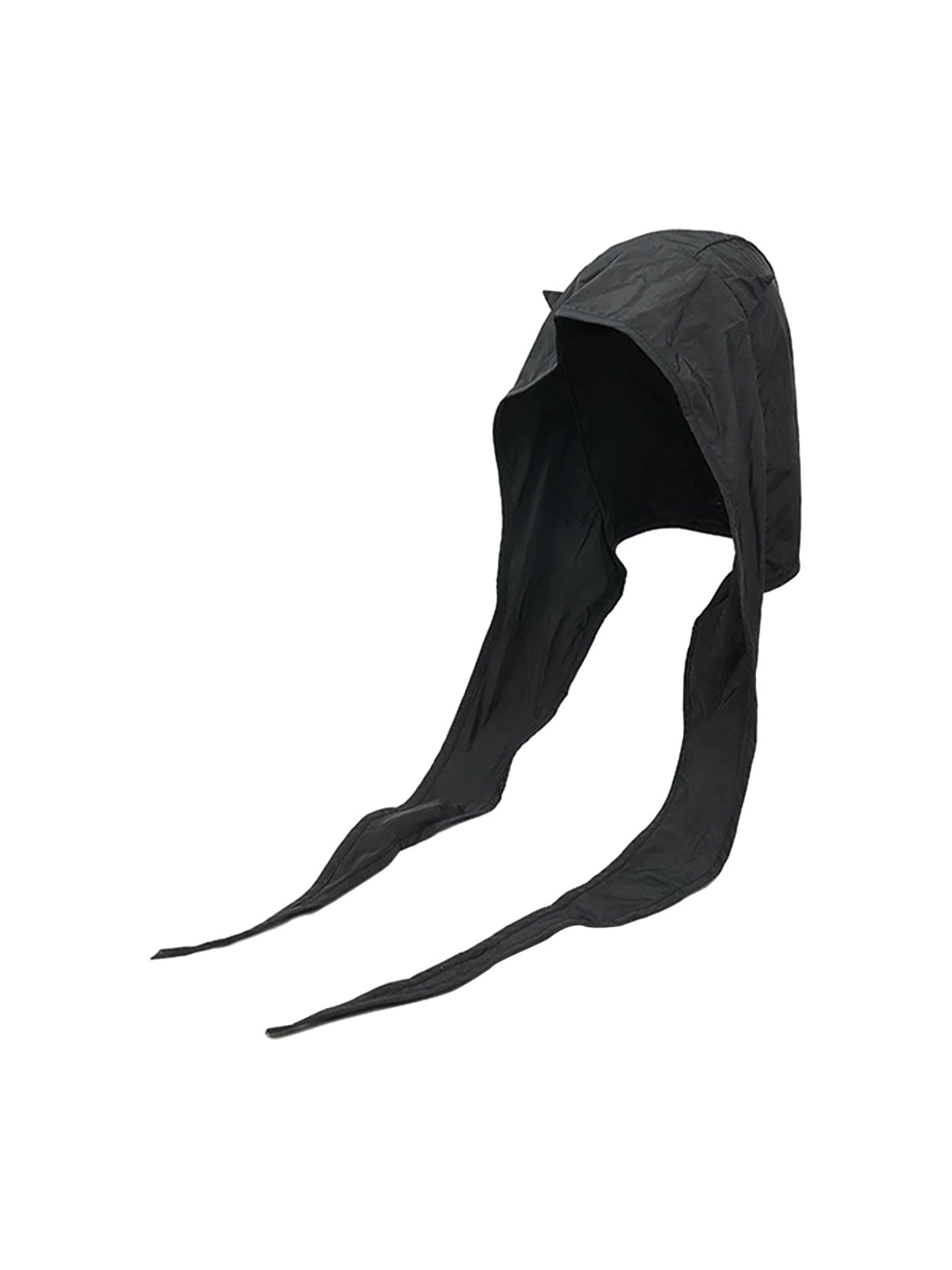 Black Wind Devil Horn Pullover Hat