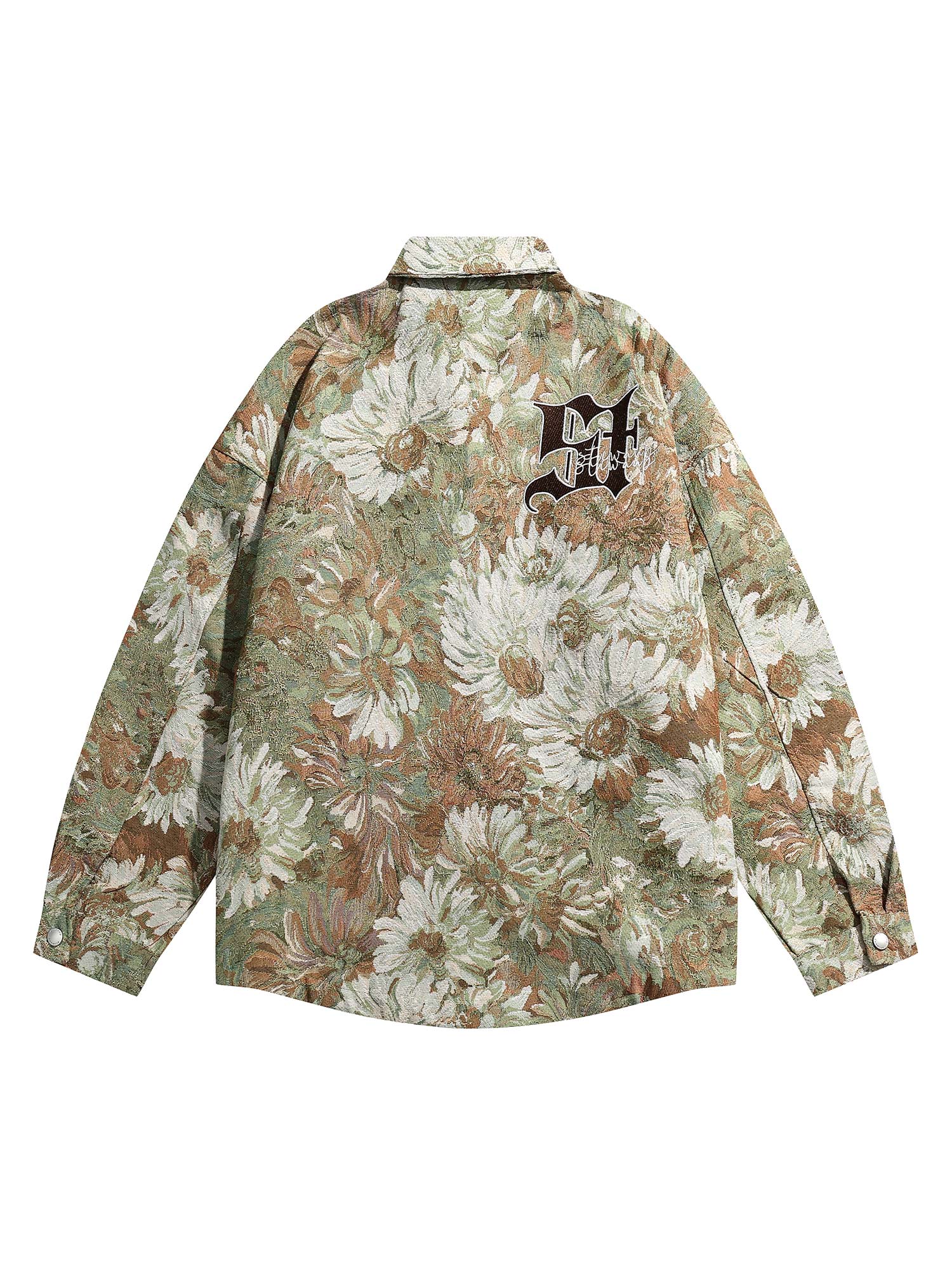 Thesupermade – High Street – Jacquard-Jacke mit Stickmuster 