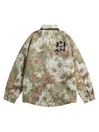 Thesupermade – High Street – Jacquard-Jacke mit Stickmuster 