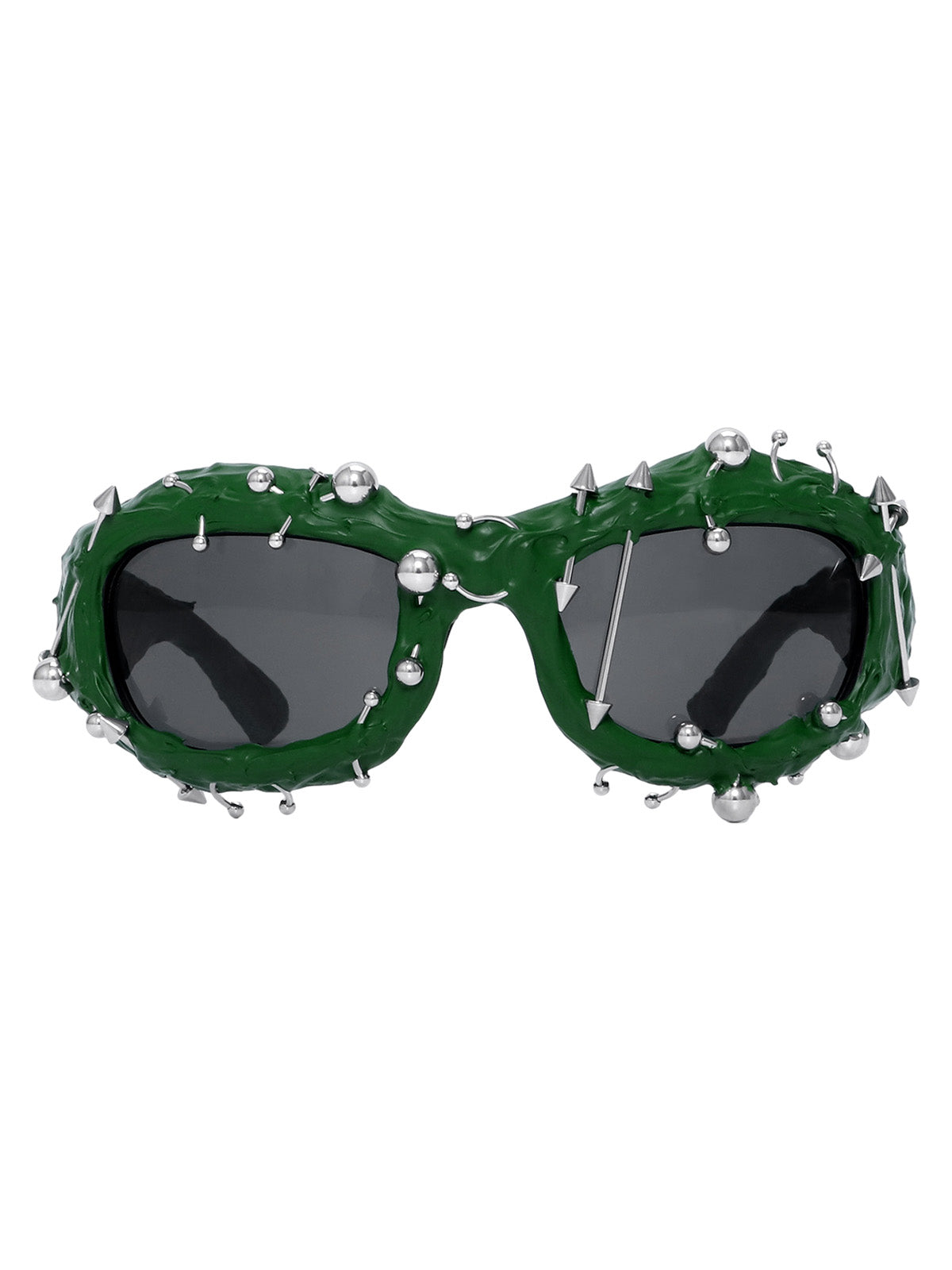 Lunettes de soleil style punk rivetées