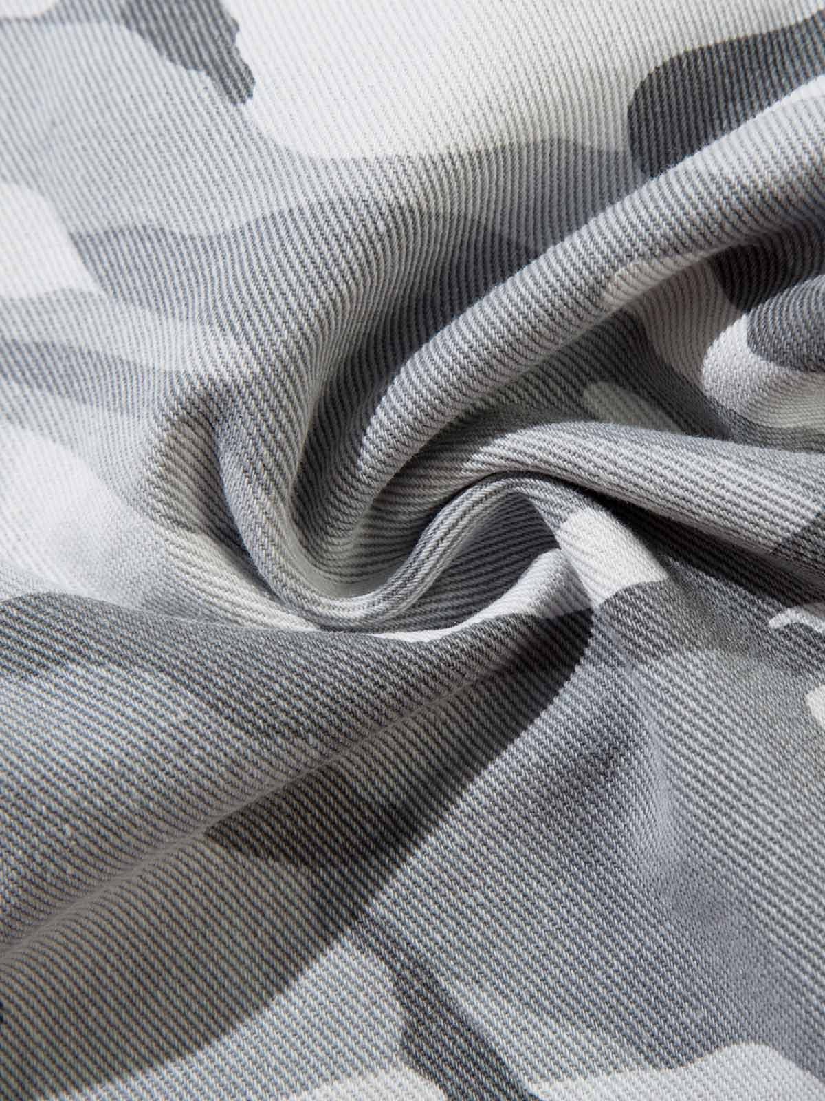 Camouflage-Cargohose mit mehreren Taschen - 2289