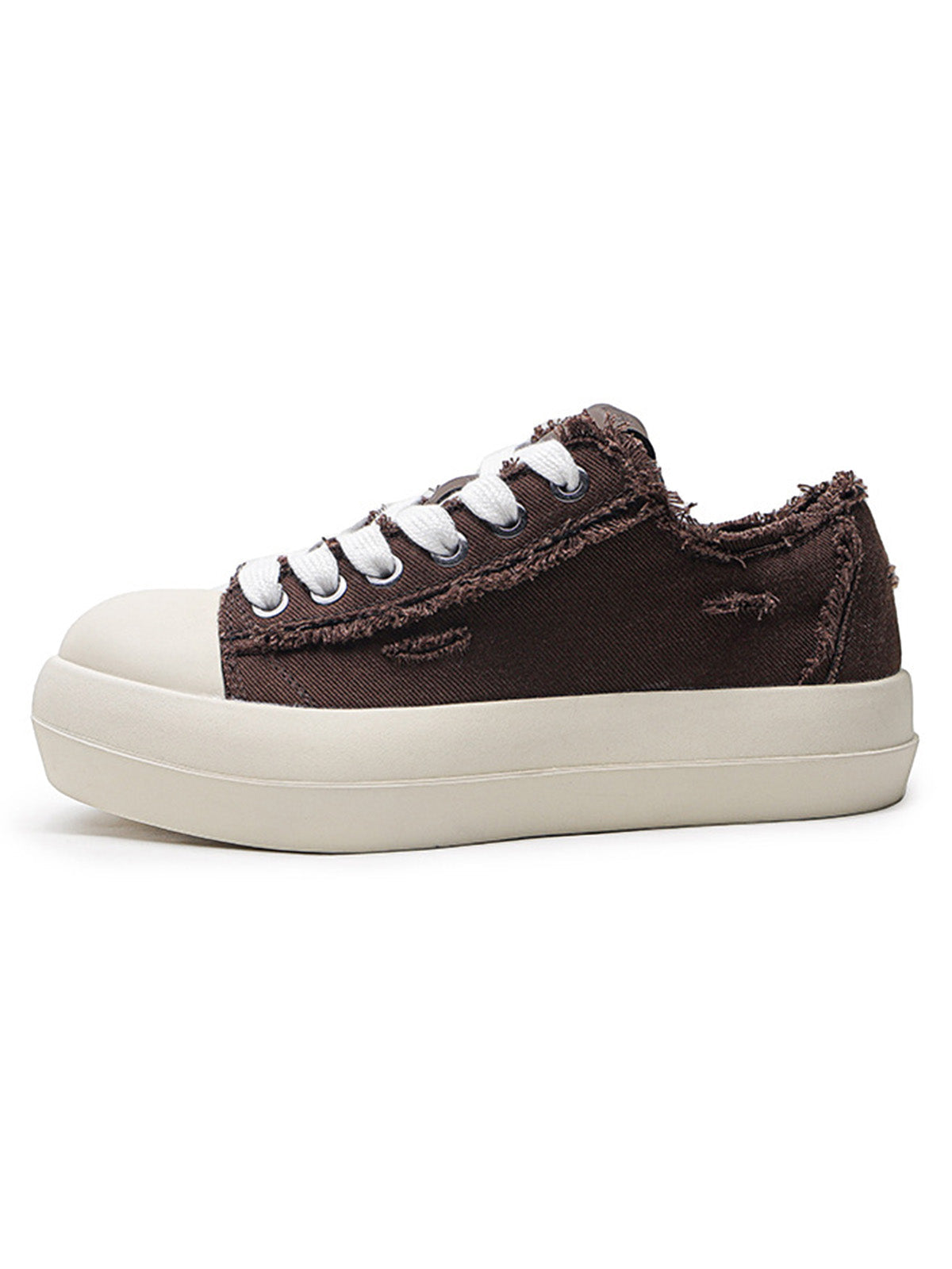 Street Beard Split Hole Sneakers