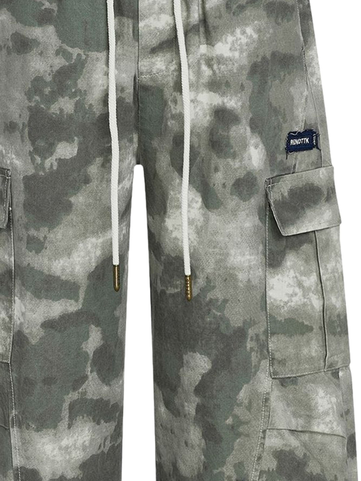 Arbeitshose mit Camouflage-Muster