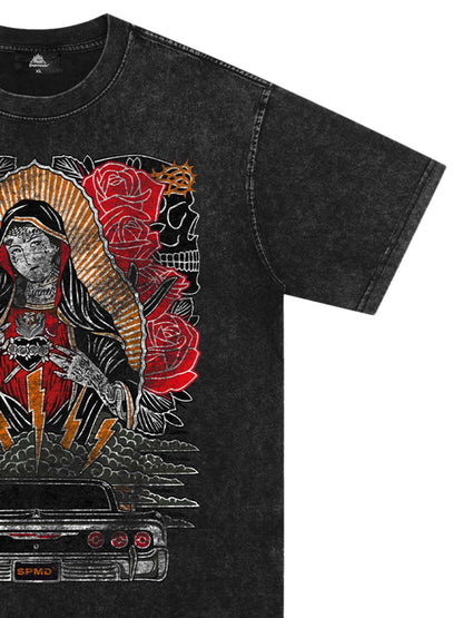 Original Vintage Virgin Mary Graphic T-Shirt