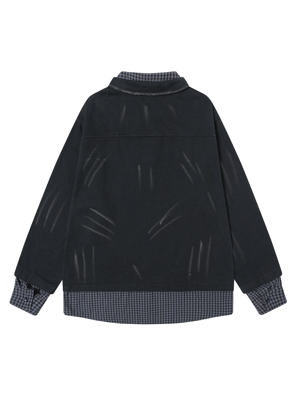 Wasteland Style Retro Washed Faux Zweiteiler