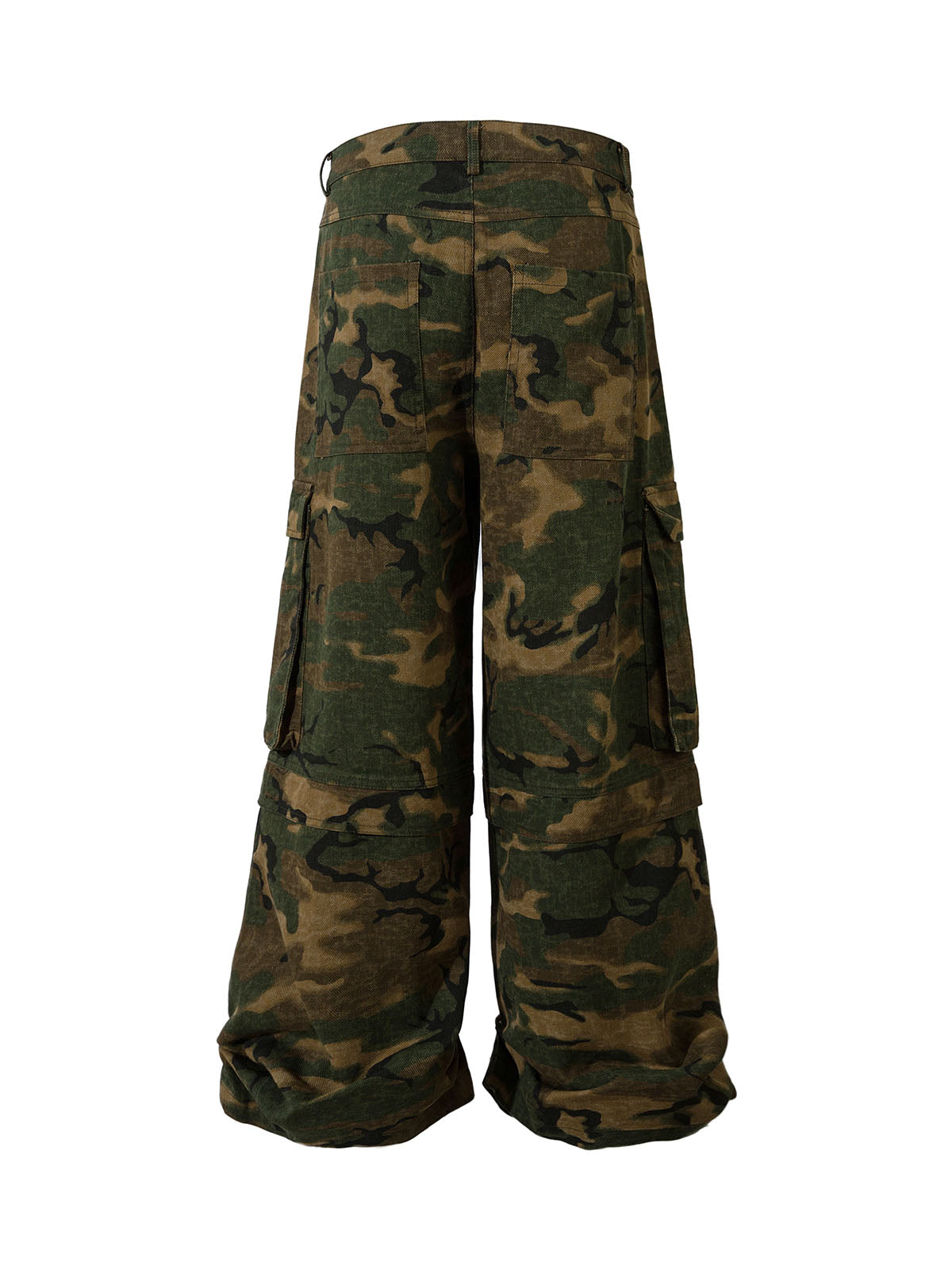 Thesupermade Street Camouflage Multi Pocket Cargo Pants