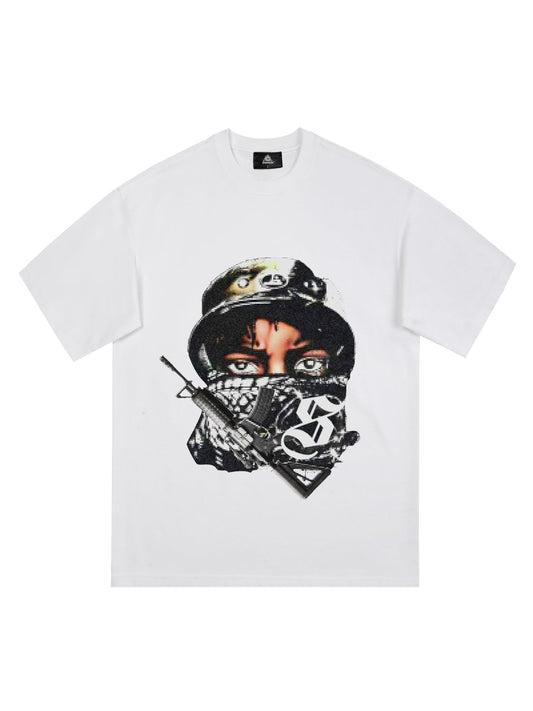 Orginal Street Fighter Print T-Shirt