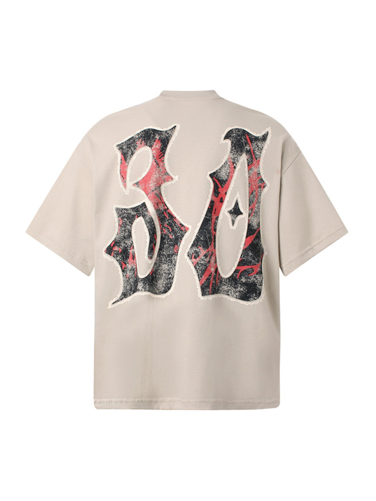 Graphic "BREAK" Print T-Shirt
