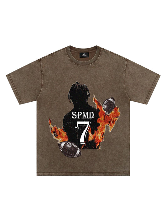 T-shirt imprimé Super Bowl Football