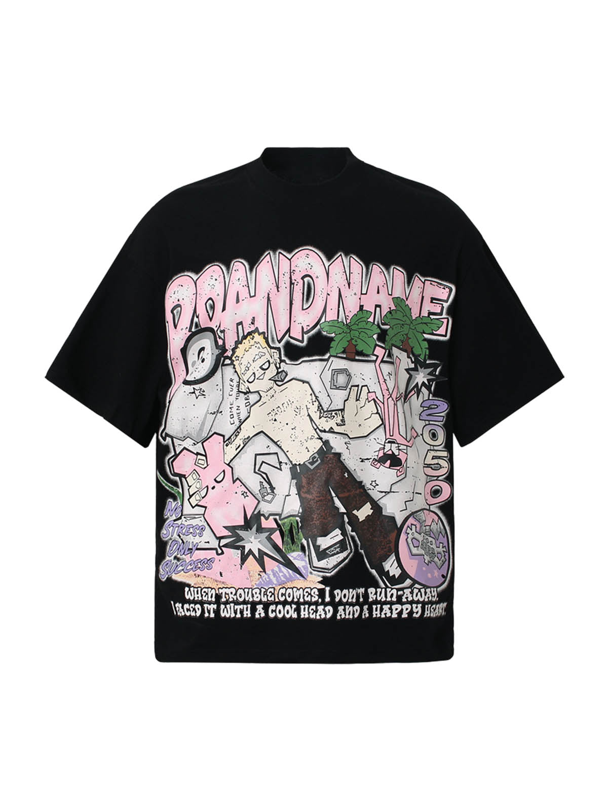 Graffiti Art Graphic T-Shirt