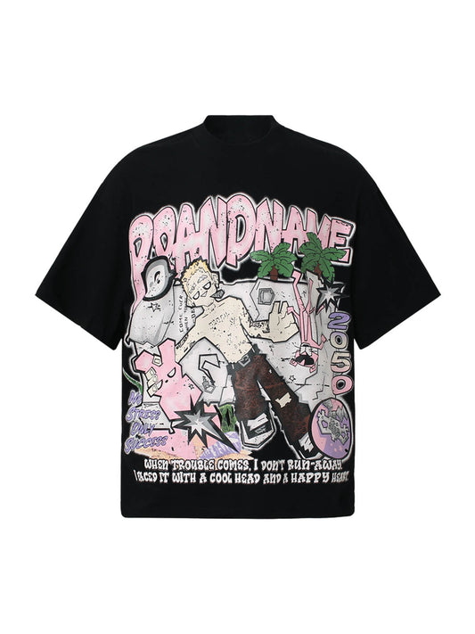 Graffiti Art Graphic T-Shirt