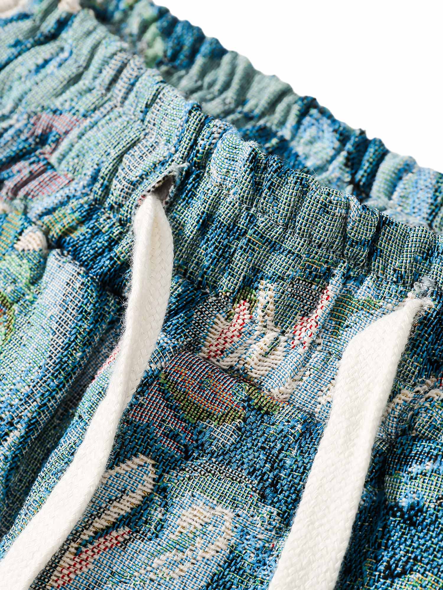 Thesupermade – High Street – Shorts mit Jacquard-Stickerei 