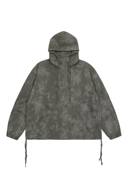 Thesupermade – Kapuzenpullover „Street“ mit Jacquardstruktur 