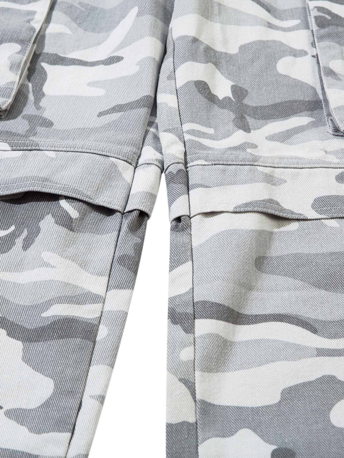 Camouflage-Cargohose mit mehreren Taschen - 2289