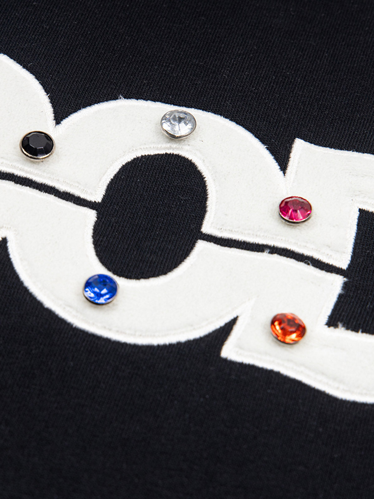T-shirt Street Retro MOOD Patch brodé à rivets