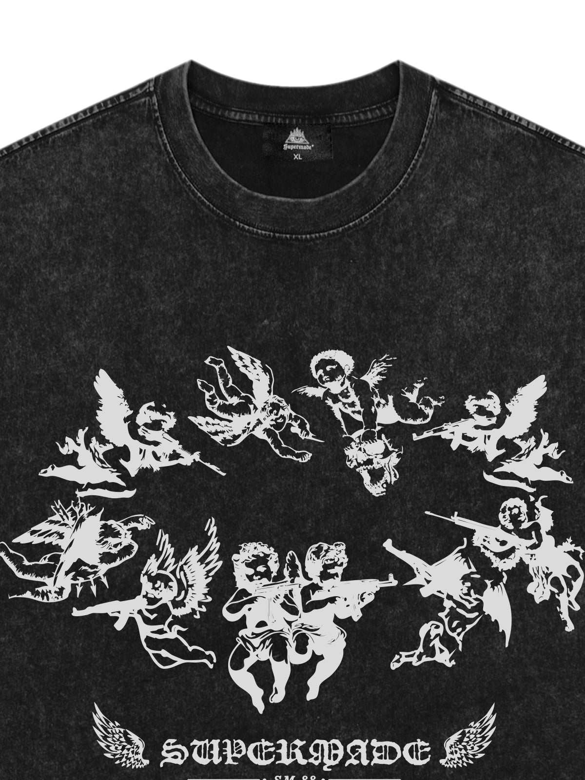 Original Vintage Angel Graphic Print T-Shirt