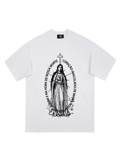 Original Retro Cross Religious Icon T-Shirt