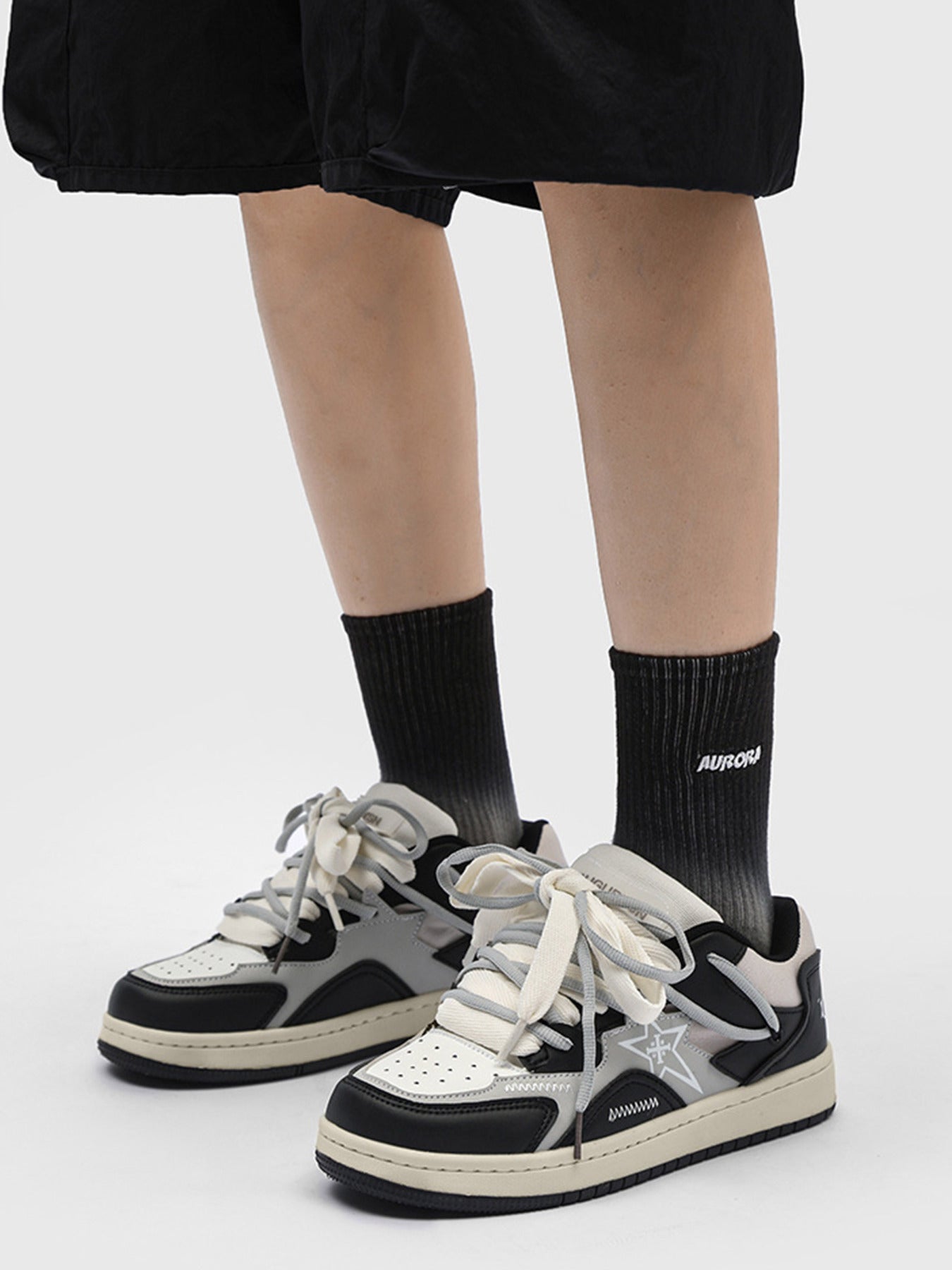 Chaussures de couple confortables et décontractées à motif pentagramme TheSupermade - 1708
