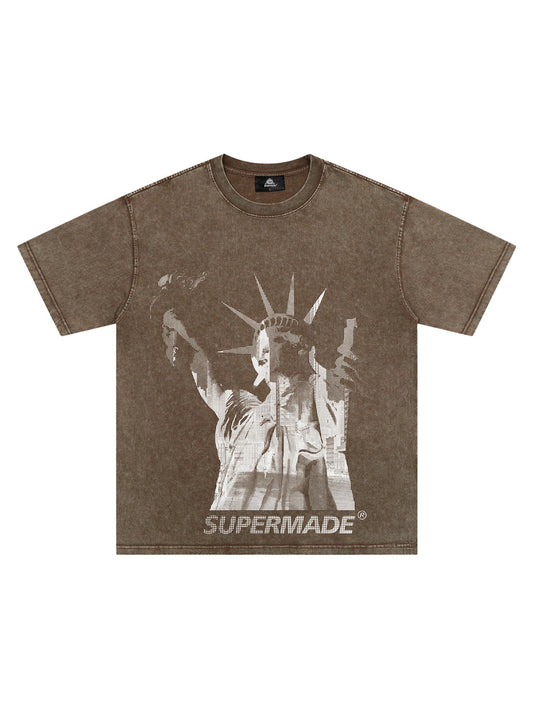 Original Statue of Liberty Independence Day T-shirt