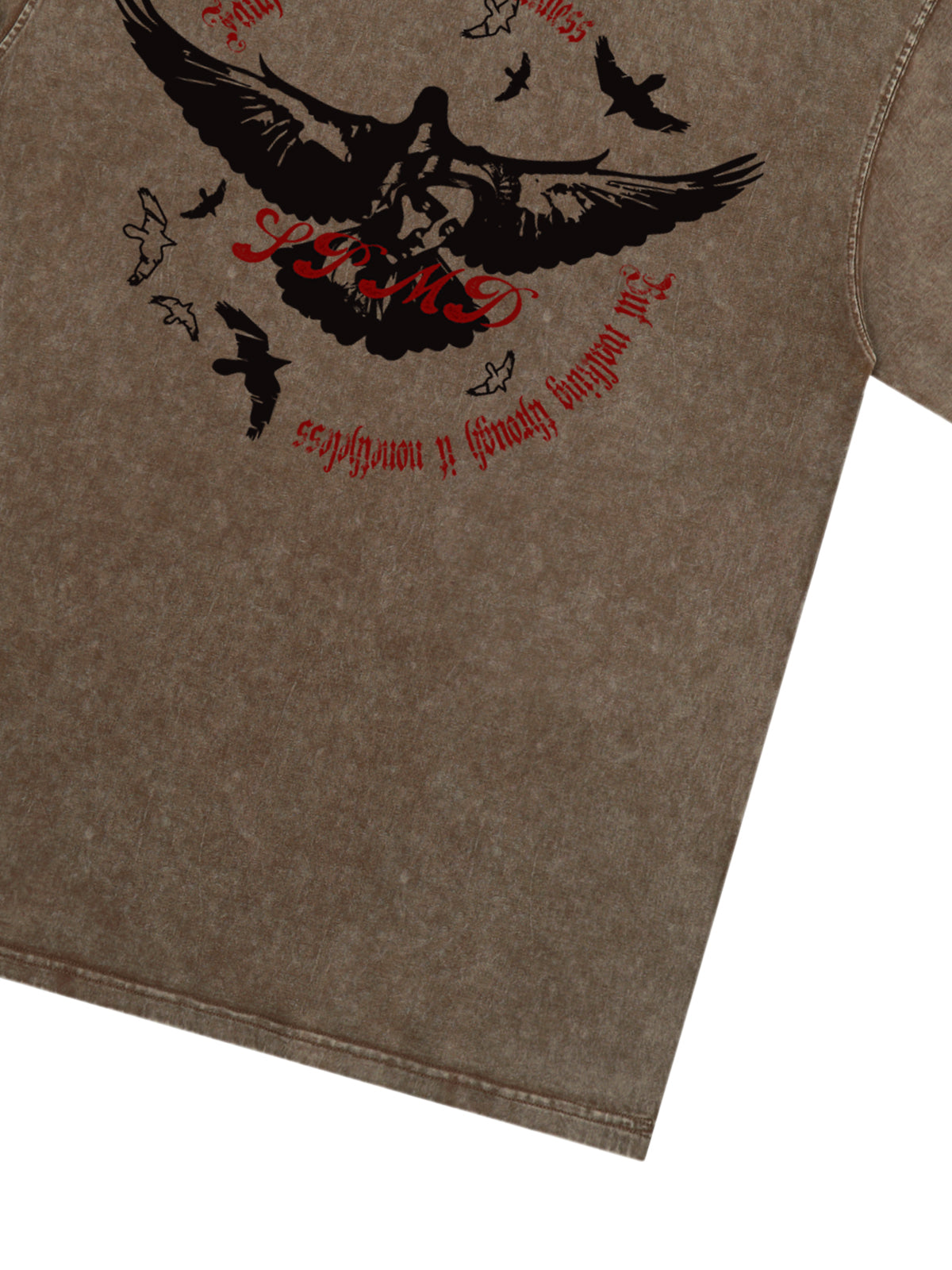 Original Vintage Washed Slogan Graphic T-Shirt