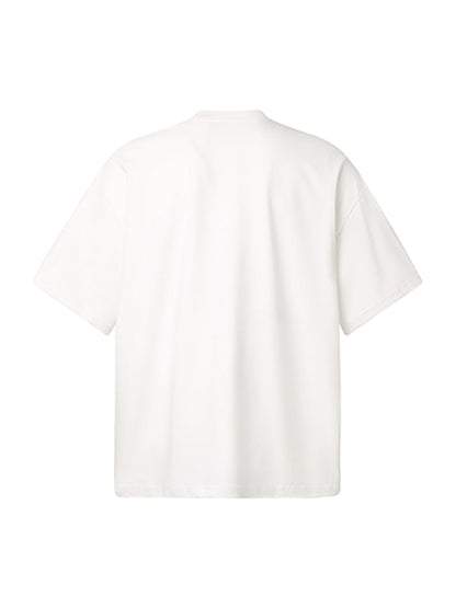 Street PAID Letter Slogan T-shirt - 2363