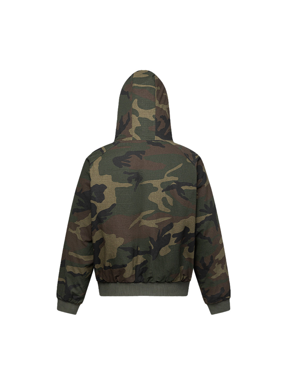 Veste à capuche en polaire camouflage Thesupermade