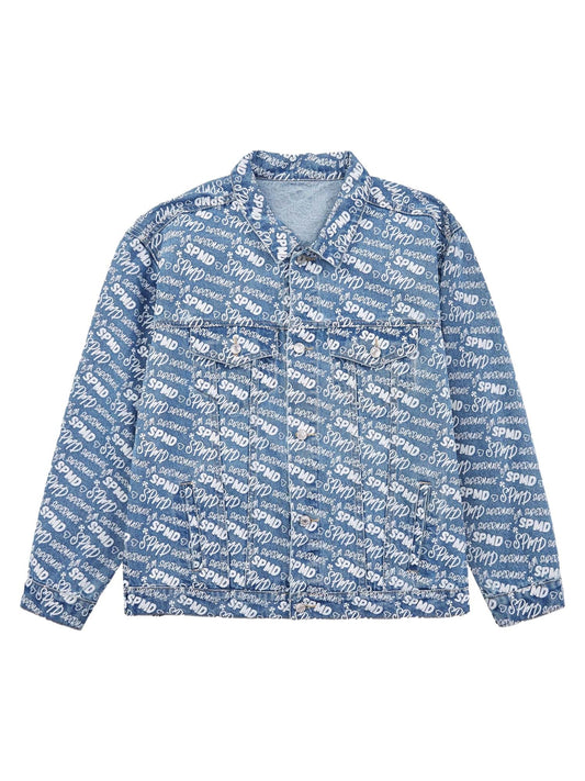 Thesupermade High Street Vielseitiges Denim-Set-1719