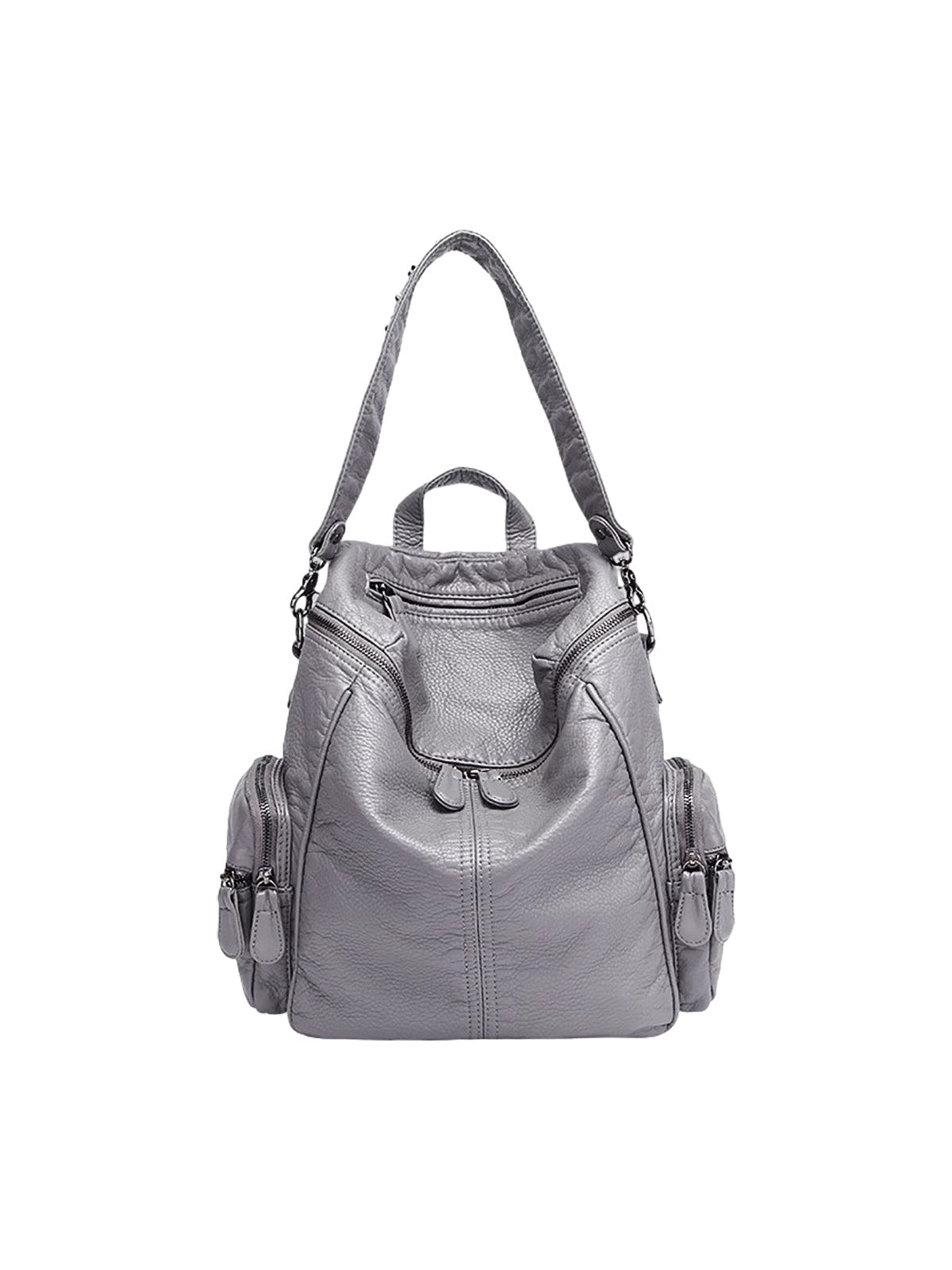Studded Metallic Backpack